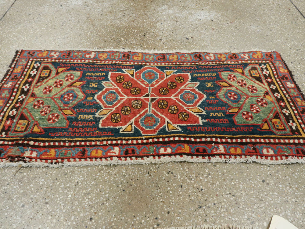 Antique Persian Northwest Rug, No.10003 - Staging