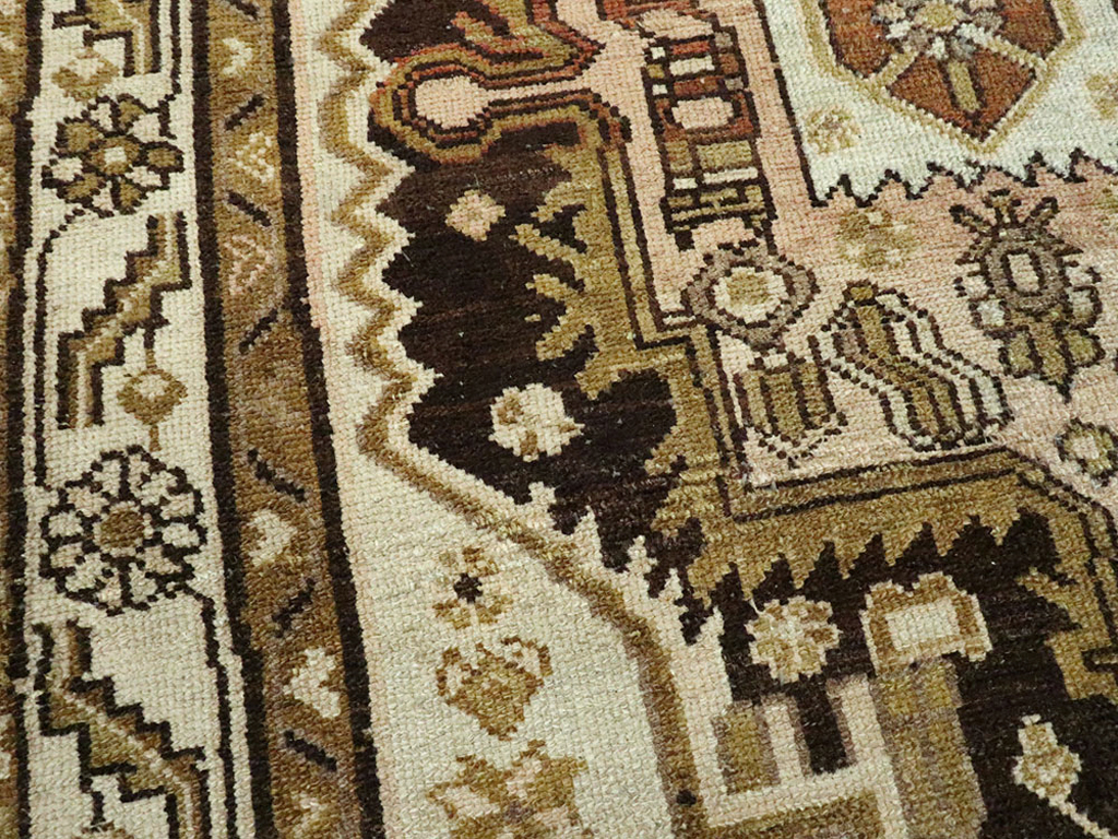Antique Persian Malayer Rug, No.10086 - Staging