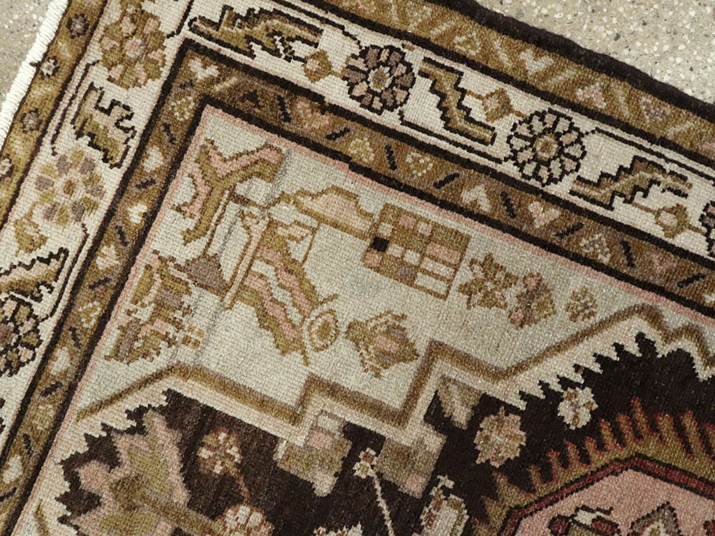 Antique Persian Malayer Rug, No.10086 - Staging