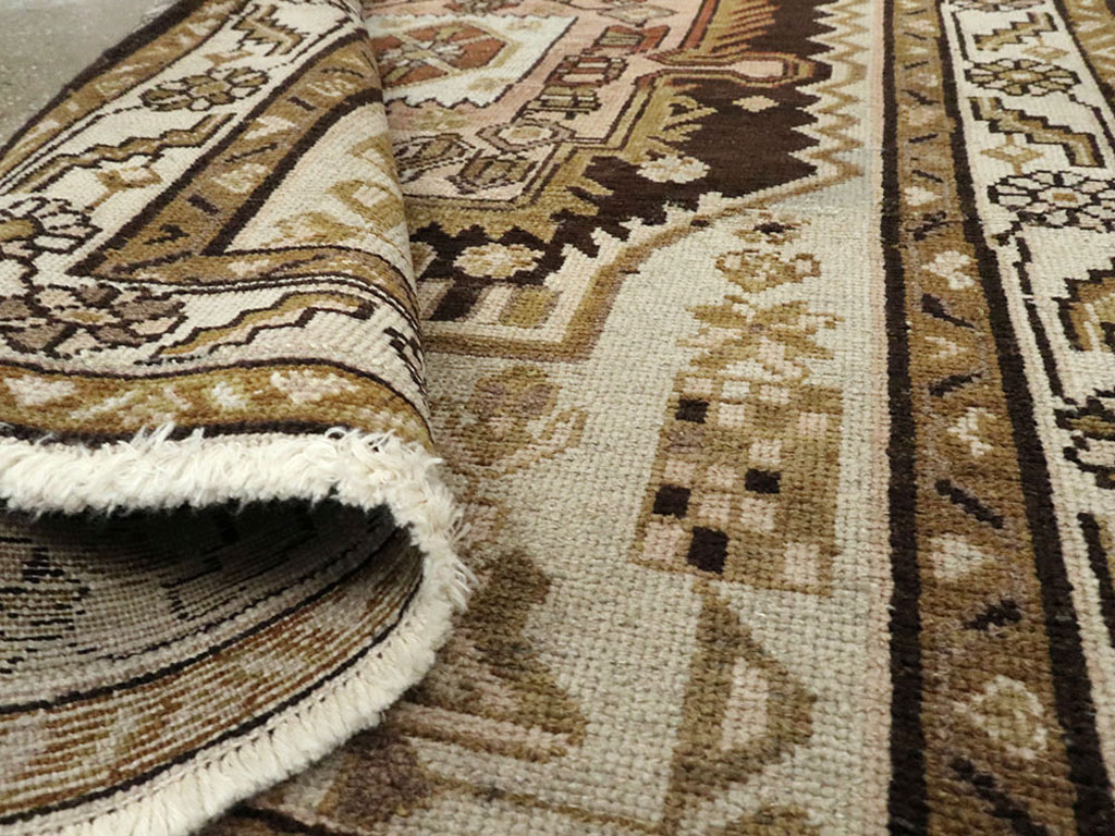 Antique Persian Malayer Rug, No.10086 - Staging