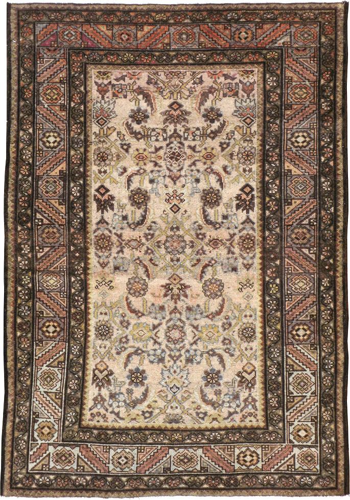 Antique Persian Malayer Rug, No.10091 - Staging