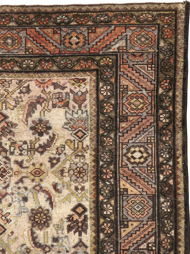Antique Persian Malayer Rug, No.10091 - Staging