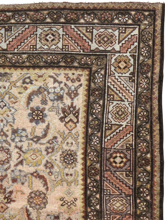 Antique Persian Malayer Rug, No.10091 - Staging
