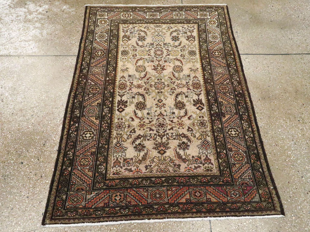 Antique Persian Malayer Rug, No.10091 - Staging