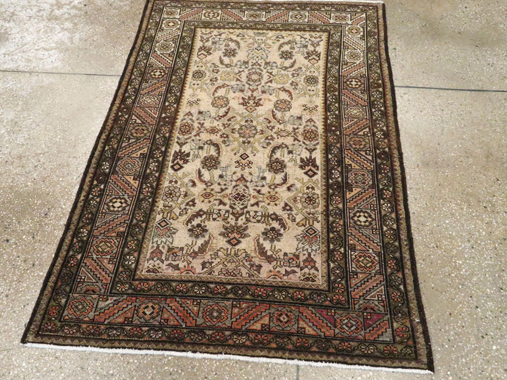 Antique Persian Malayer Rug, No.10091 - Staging