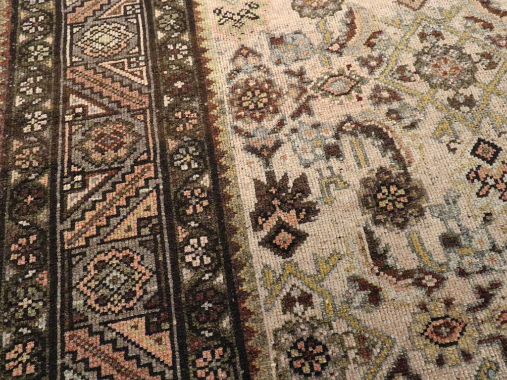 Antique Persian Malayer Rug, No.10091 - Staging