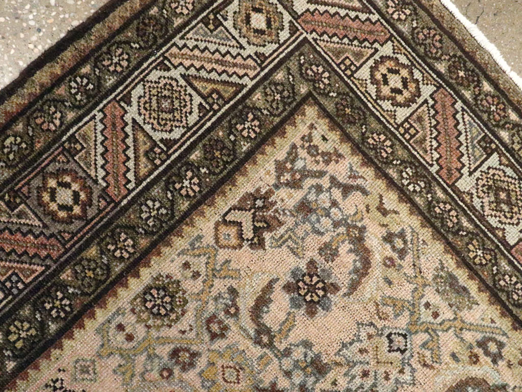 Antique Persian Malayer Rug, No.10091 - Staging