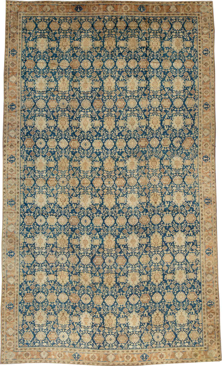 Antique Indian Agra Carpet, No.10115 - Staging