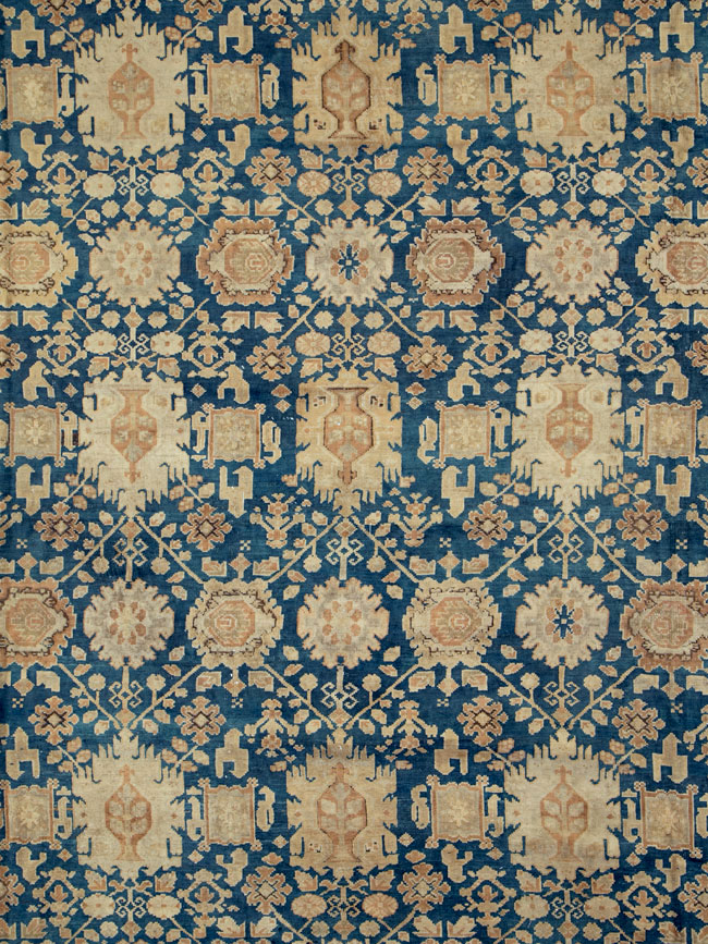 Antique Indian Agra Carpet, No.10115 - Staging