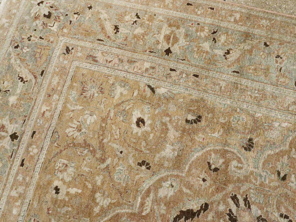 Antique Persian Tabriz Carpet, No.10144 - Staging