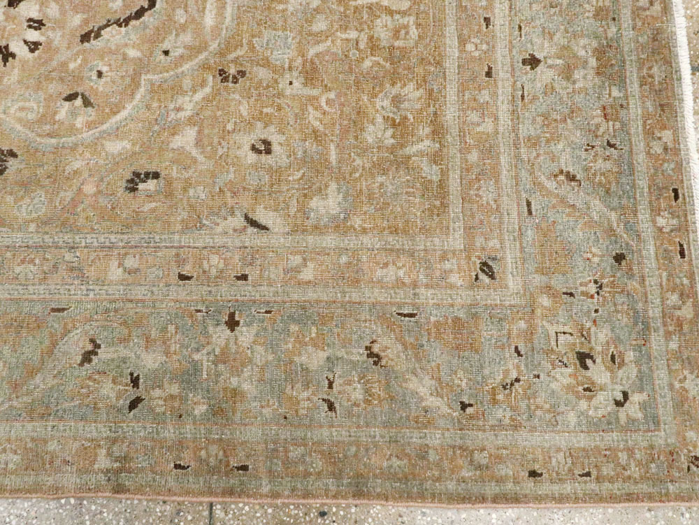 Antique Persian Tabriz Carpet, No.10144 - Staging