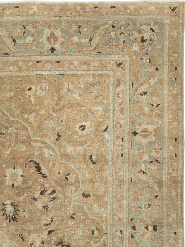 Antique Persian Tabriz Carpet, No.10144 - Staging