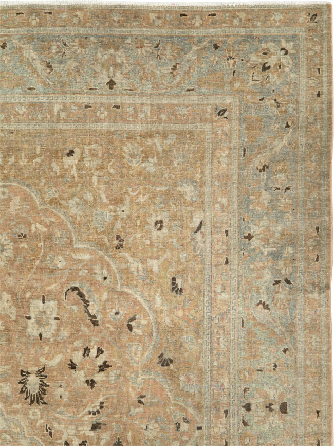 Antique Persian Tabriz Carpet, No.10144 - Staging