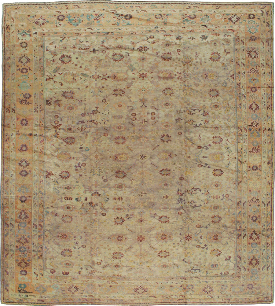 An Oushak Carpet, No.10187 - Staging