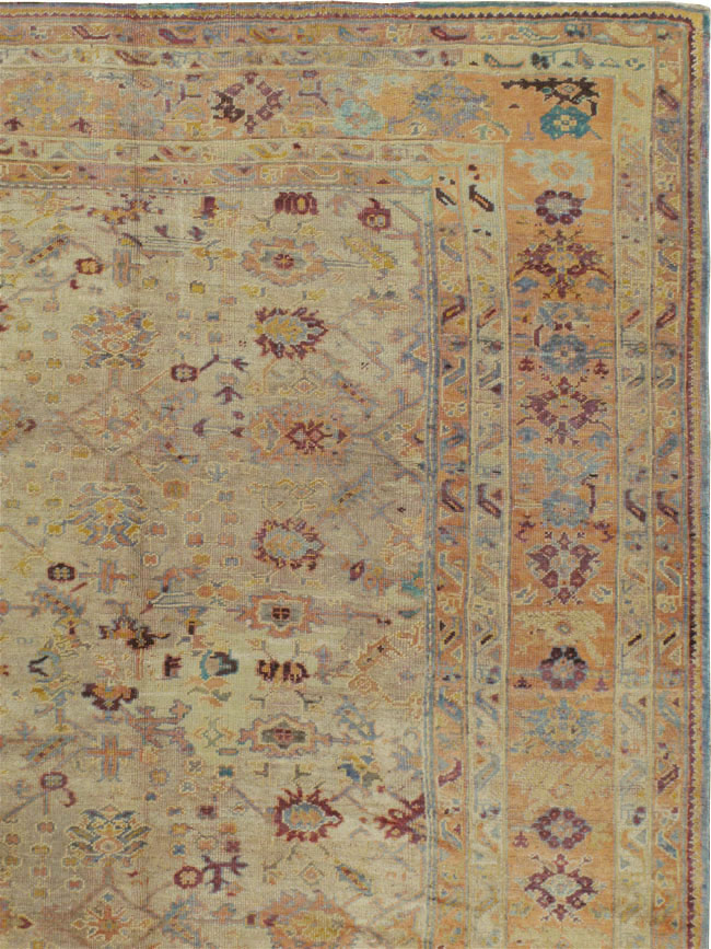 An Oushak Carpet, No.10187 - Staging