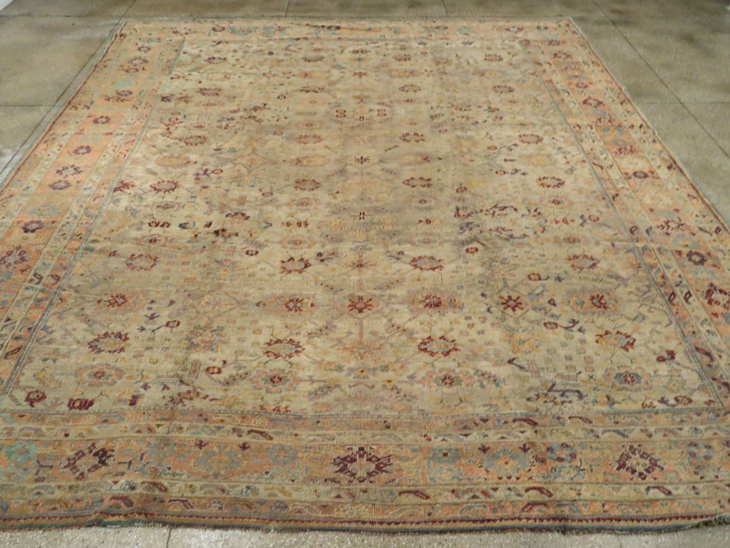 An Oushak Carpet, No.10187 - Staging