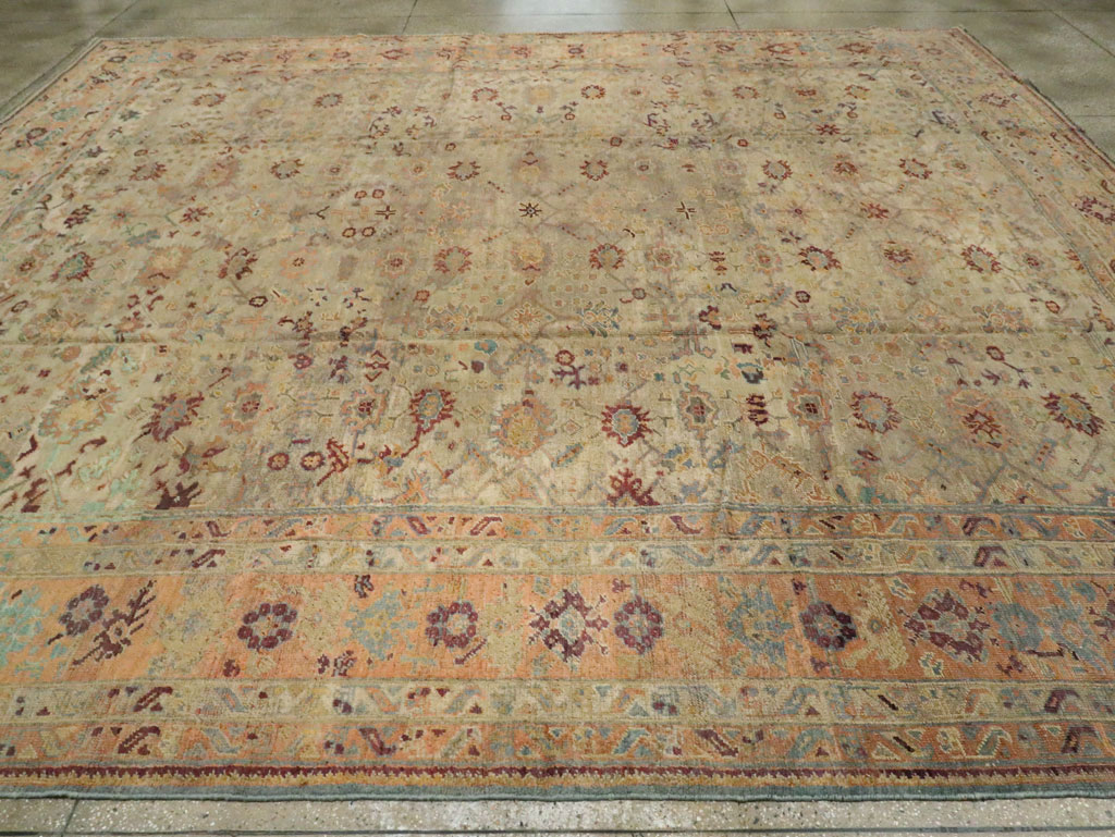 An Oushak Carpet, No.10187 - Staging