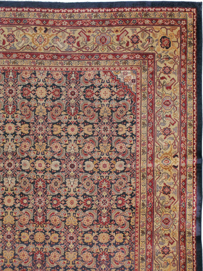 Antique Indian Lahore Carpet, No.10192 - Staging