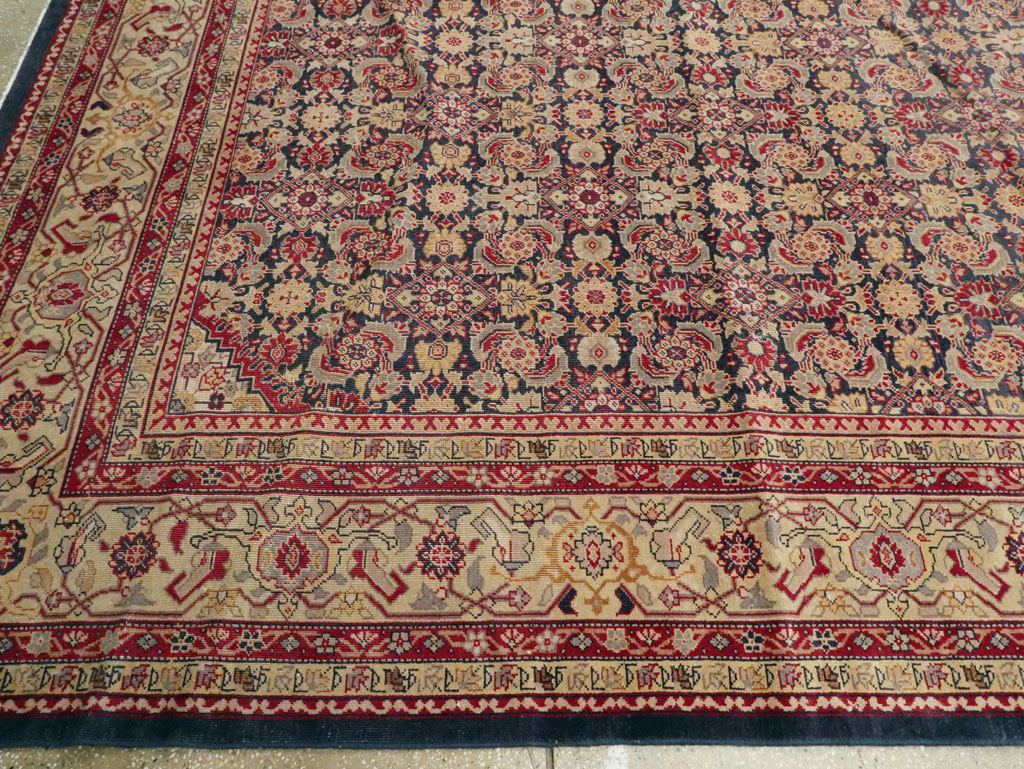 Antique Indian Lahore Carpet, No.10192 - Staging