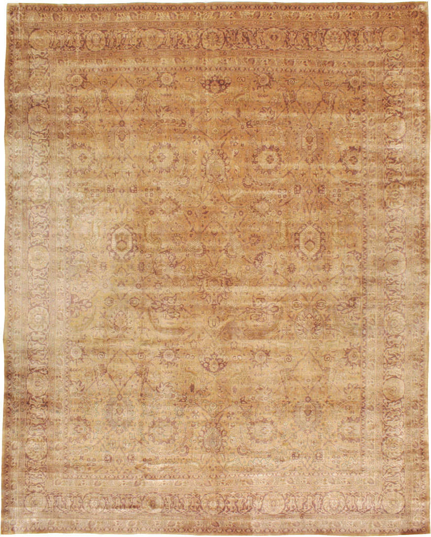 Antique Indian Lahore Carpet, No.10219 - Staging