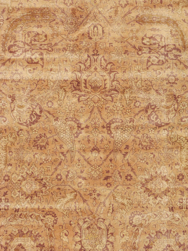 Antique Indian Lahore Carpet, No.10219 - Staging