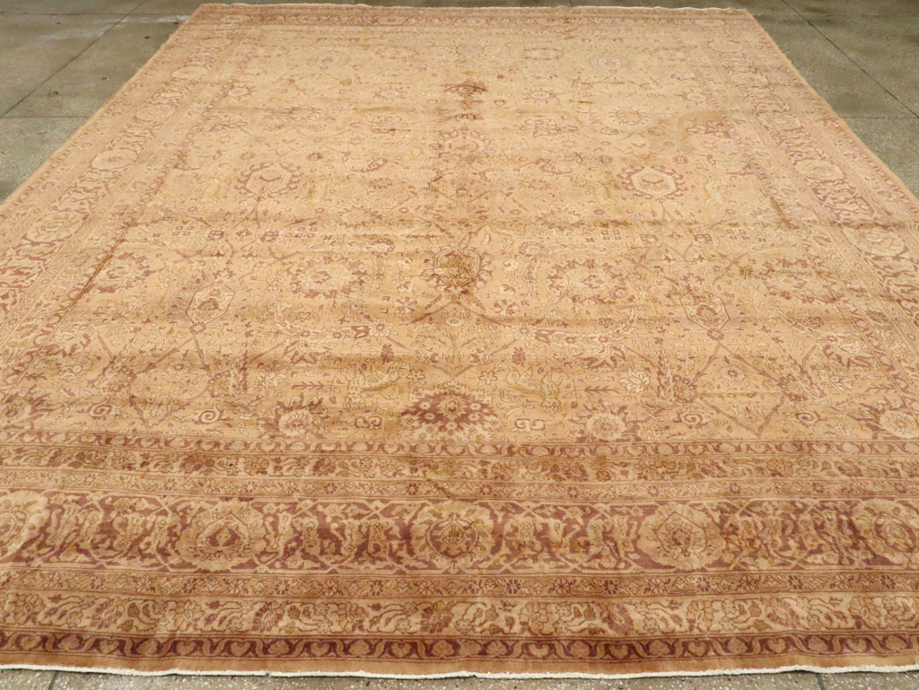 Antique Indian Lahore Carpet, No.10219 - Staging