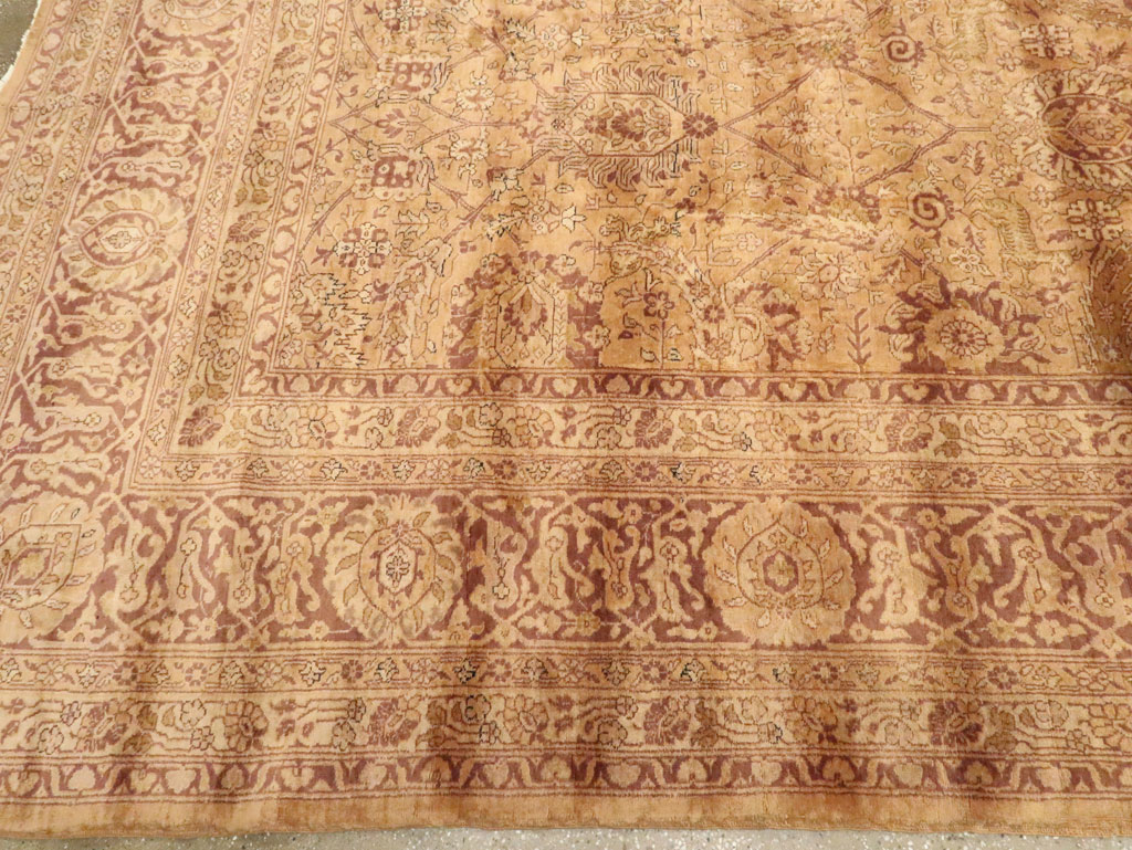 Antique Indian Lahore Carpet, No.10219 - Staging