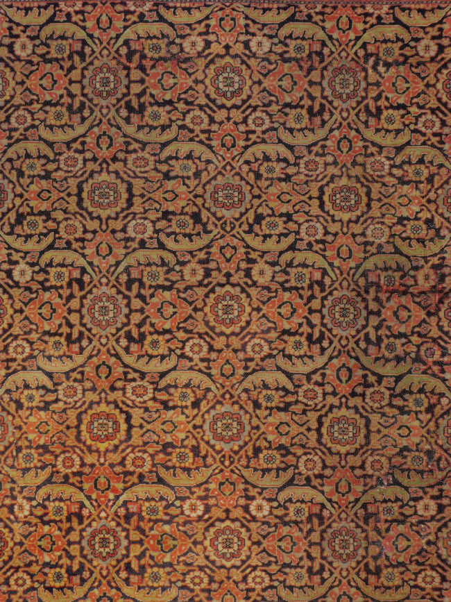 Antique Indian Amritsar Carpet, No.10255 - Staging