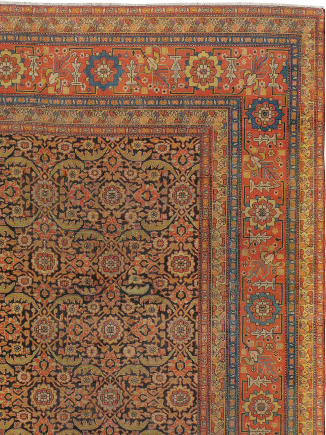 Antique Indian Amritsar Carpet, No.10255 - Staging