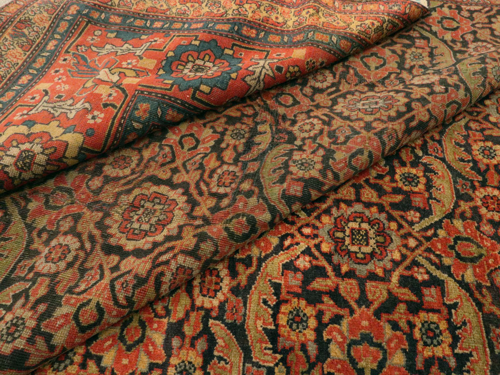 Antique Indian Amritsar Carpet, No.10255 - Staging