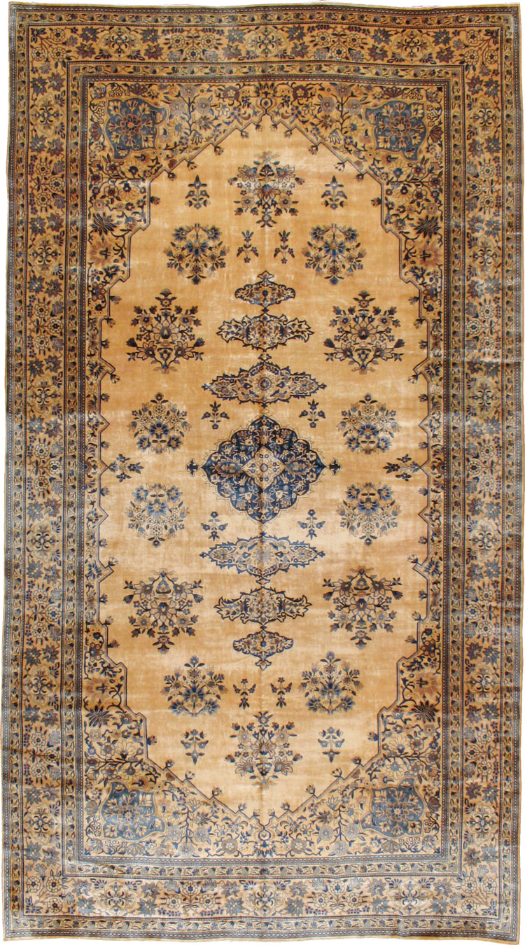 Persian Kashan Carpet, No.10259 - Staging