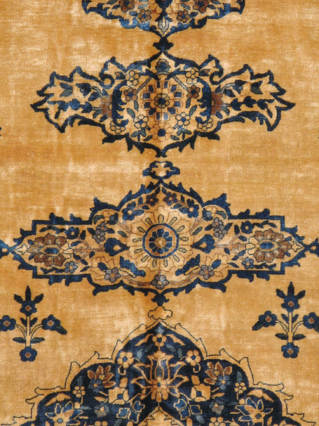 Persian Kashan Carpet, No.10259 - Staging