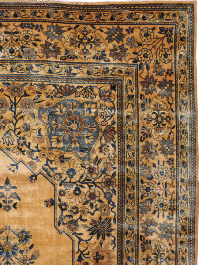 Persian Kashan Carpet, No.10259 - Staging