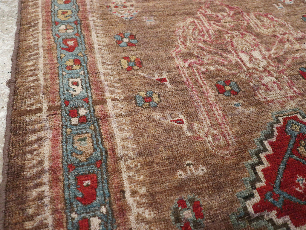 Antique Persian Kurdish Rug, No.10272 - Staging