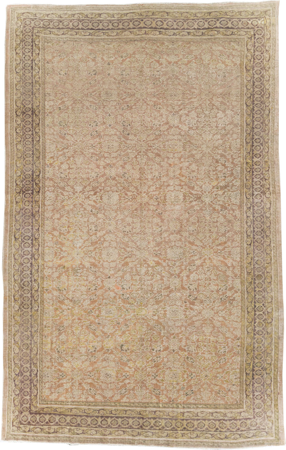 Antique Persian Mahal Carpet, No.10287 - Staging