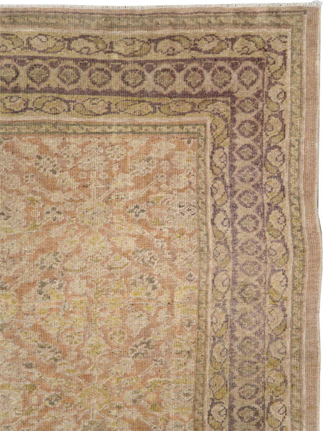 Antique Persian Mahal Carpet, No.10287 - Staging