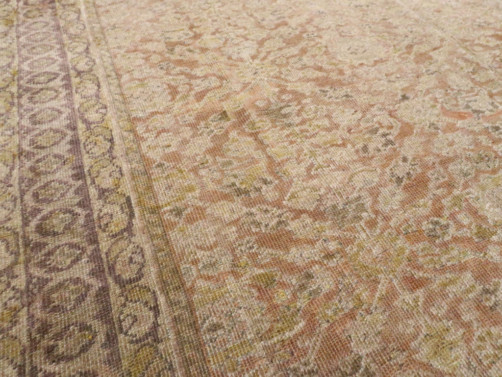 Antique Persian Mahal Carpet, No.10287 - Staging