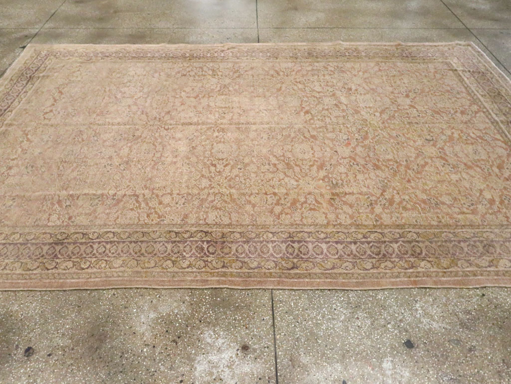 Antique Persian Mahal Carpet, No.10287 - Staging