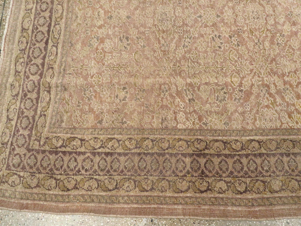 Antique Persian Mahal Carpet, No.10287 - Staging