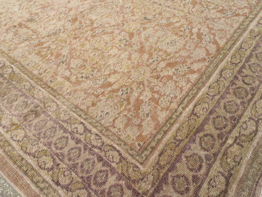Antique Persian Mahal Carpet, No.10287 - Staging