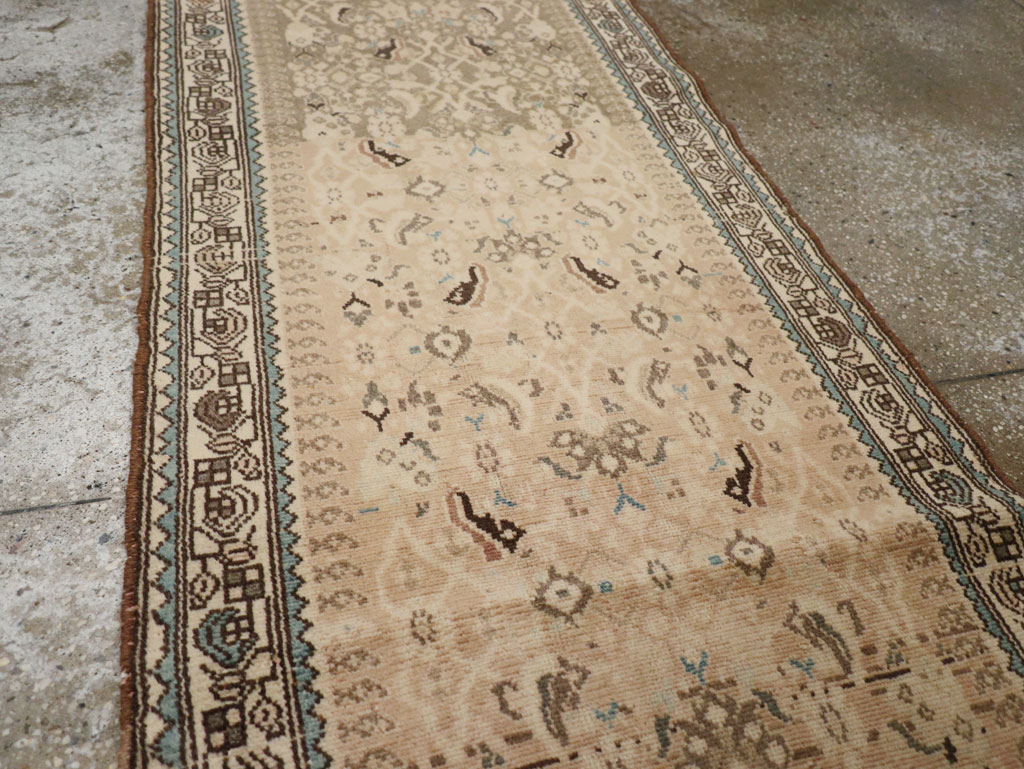 Antique Persian Malayer Runner, No.10307 - Staging