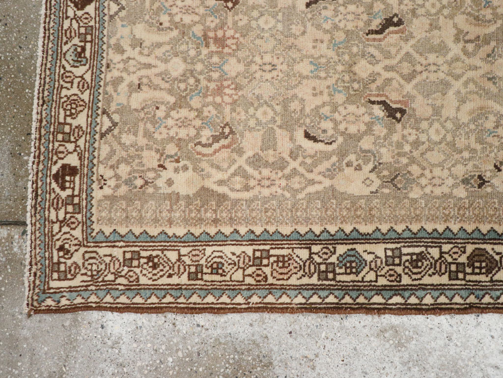 Antique Persian Malayer Runner, No.10307 - Staging