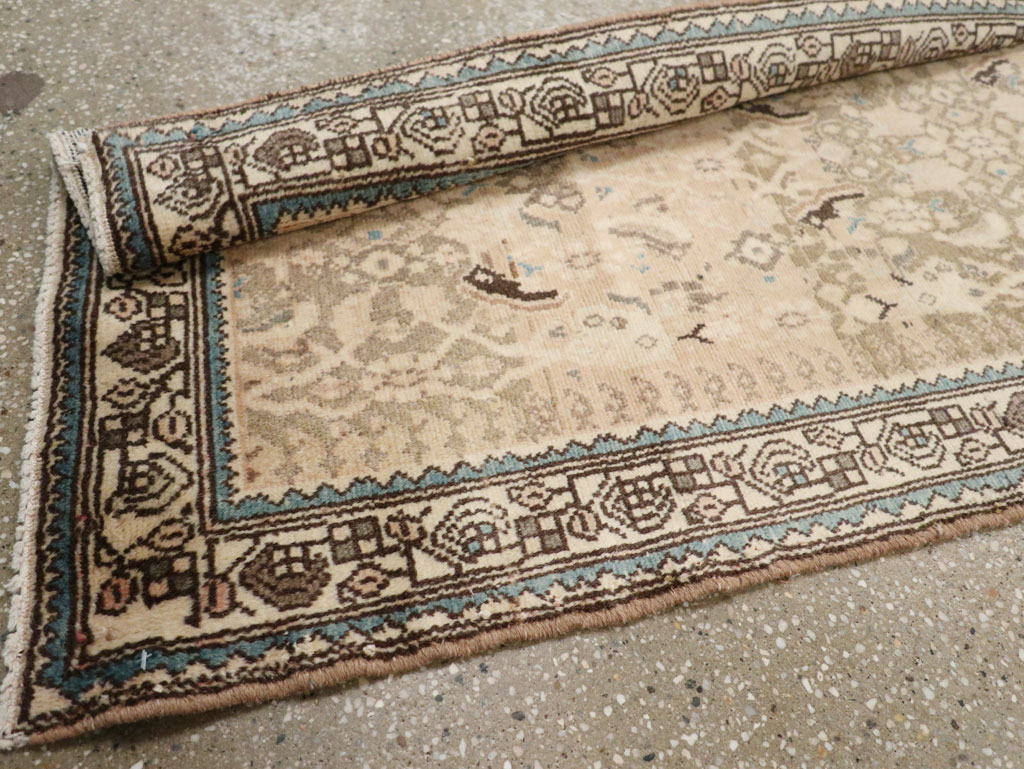 Antique Persian Malayer Runner, No.10307 - Staging