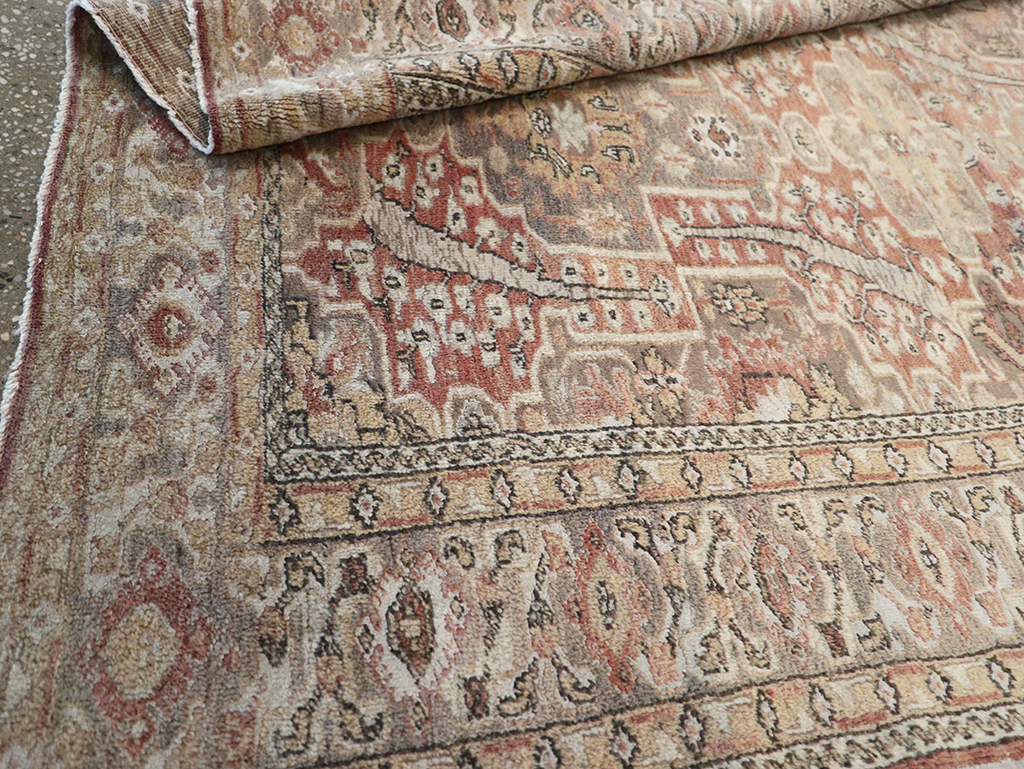 Antique Turkish Sivas Throw Rug, No.10416 - Staging