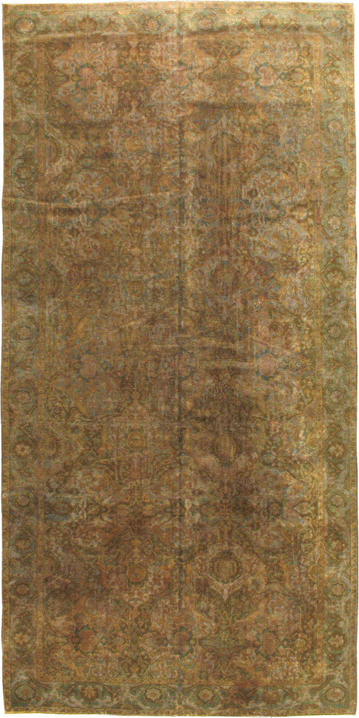 Antique Indian Lahore Carpet, No.10460 - Staging