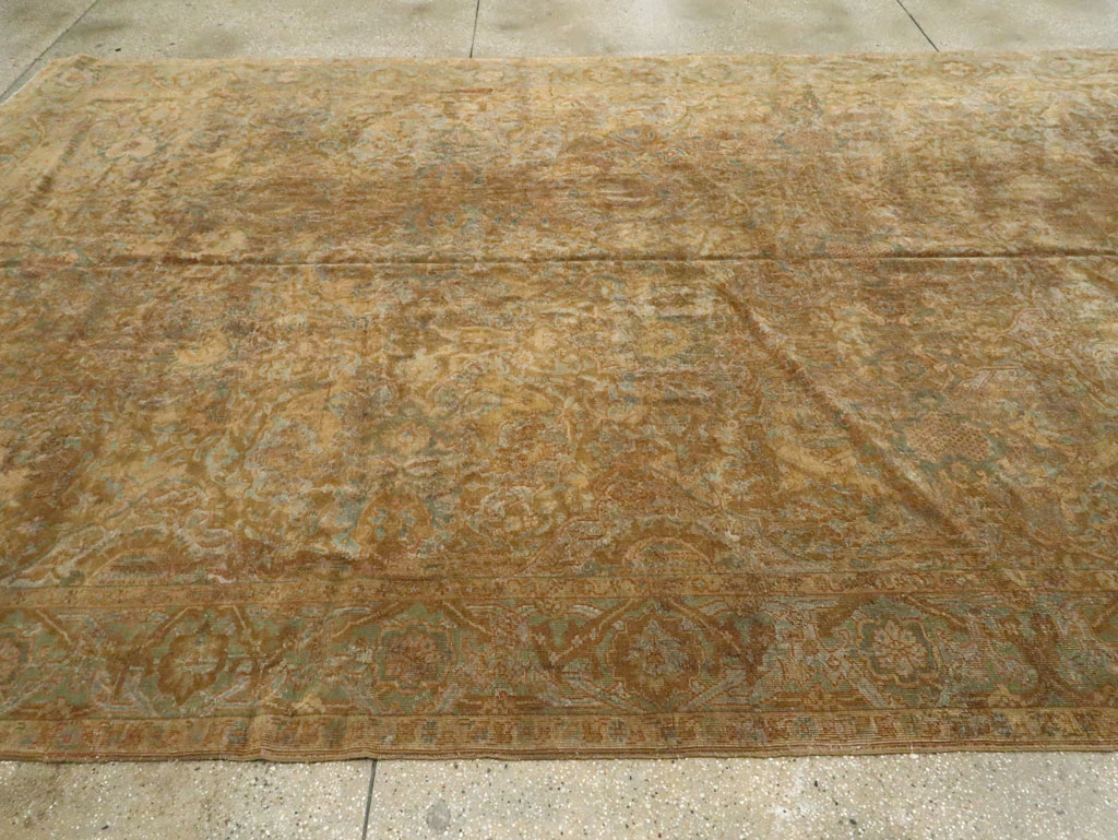 Antique Indian Lahore Carpet, No.10460 - Staging