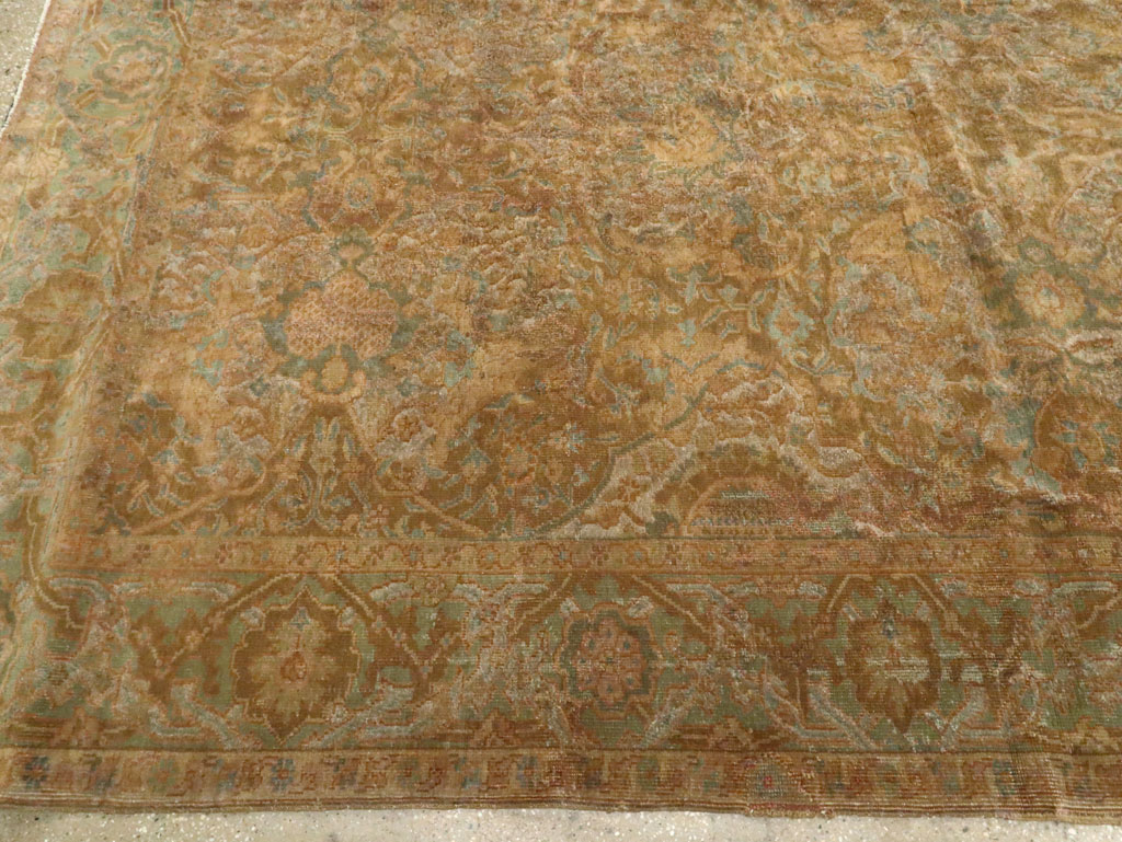 Antique Indian Lahore Carpet, No.10460 - Staging