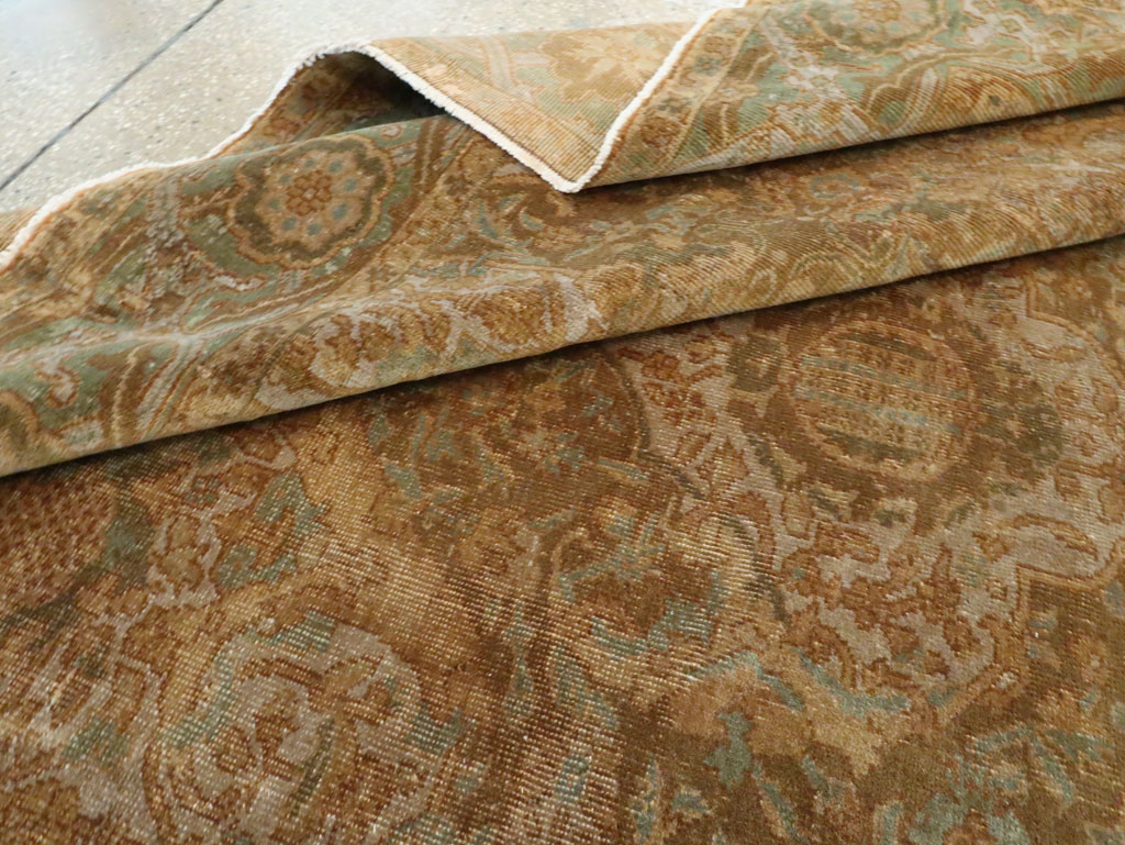 Antique Indian Lahore Carpet, No.10460 - Staging