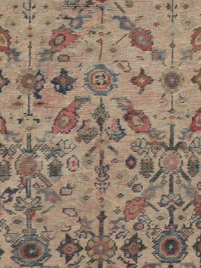 Antique Persian Mahal Carpet, No.10494 - Staging