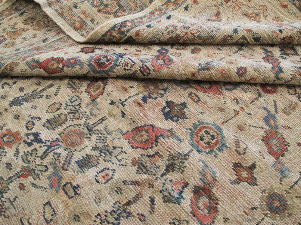 Antique Persian Mahal Carpet, No.10494 - Staging